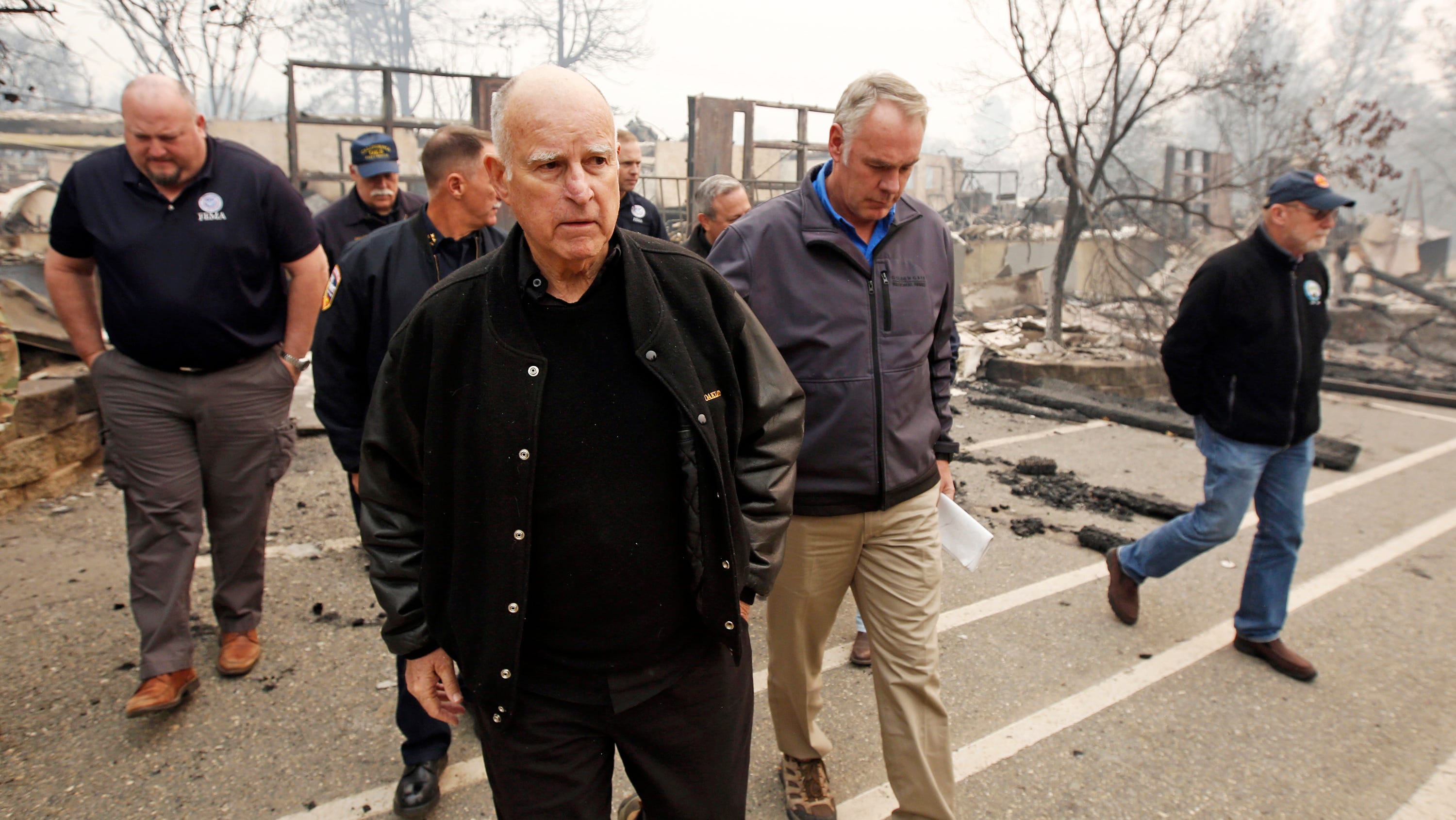 Jerry Brown focuses on saving California forests from fires