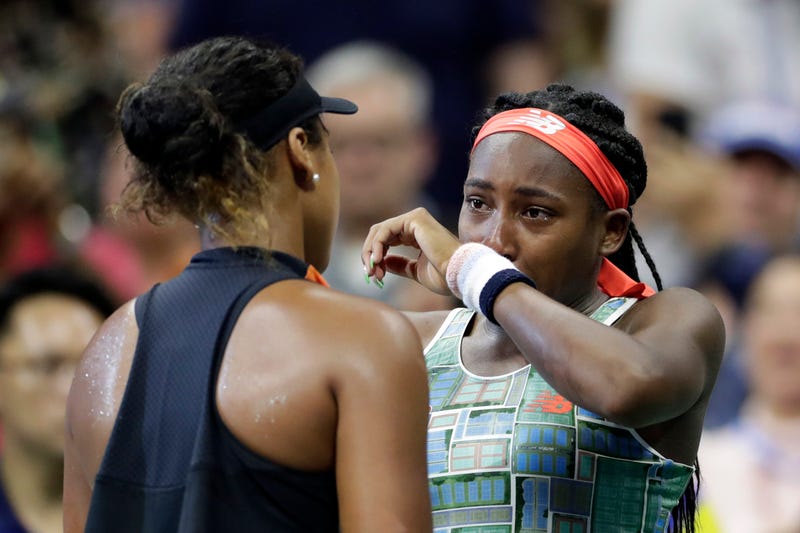US Open Osaka Gauff Tennis