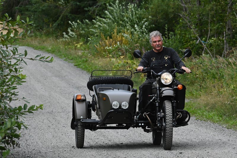 Trump Putin Summit Motorcycle