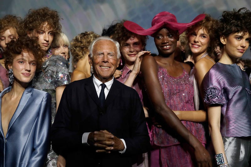 Italy Obit Armani