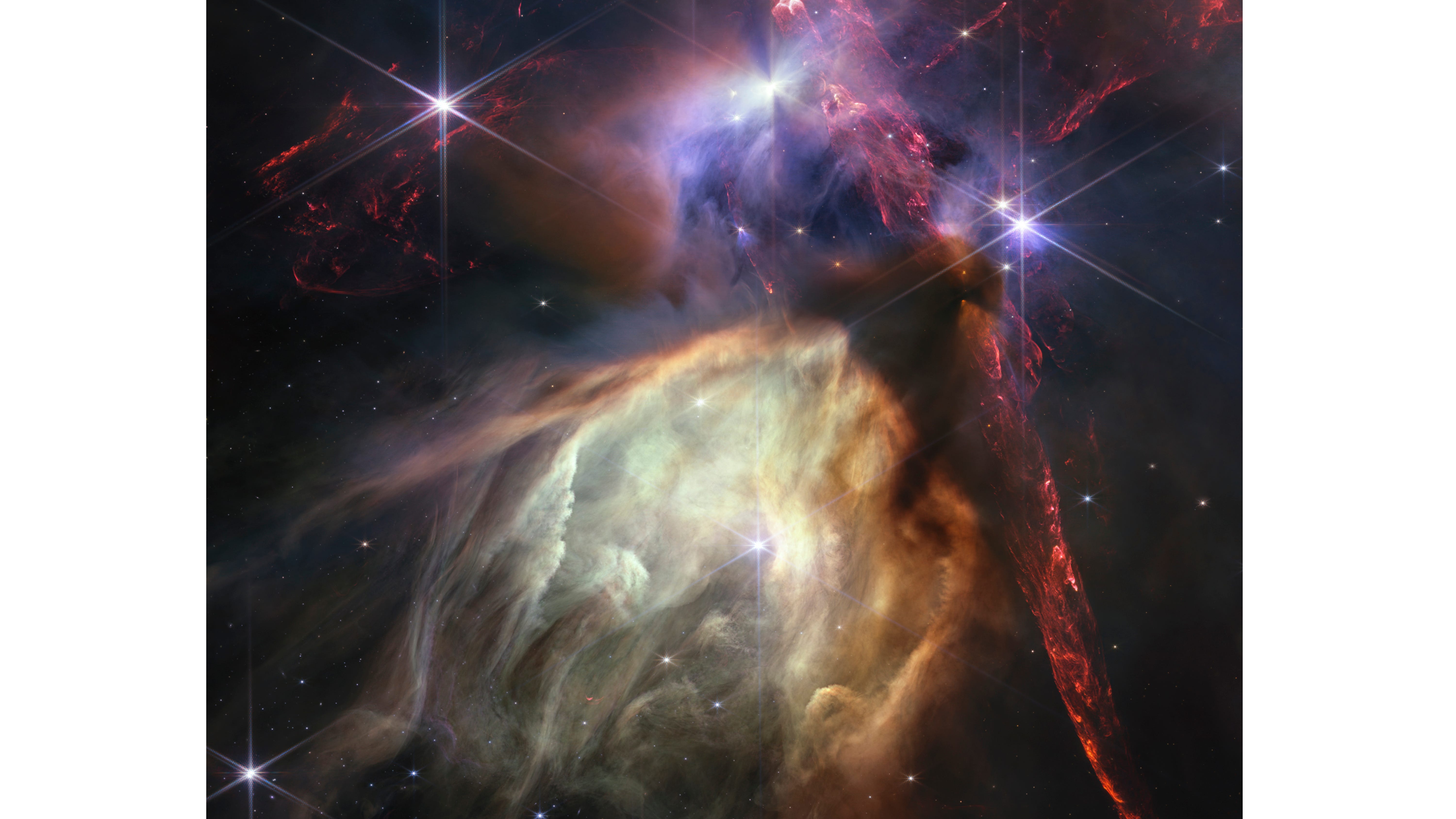 Webb Space Telescope reveals moment of stellar birth, dramatic close-up of 50 baby stars
