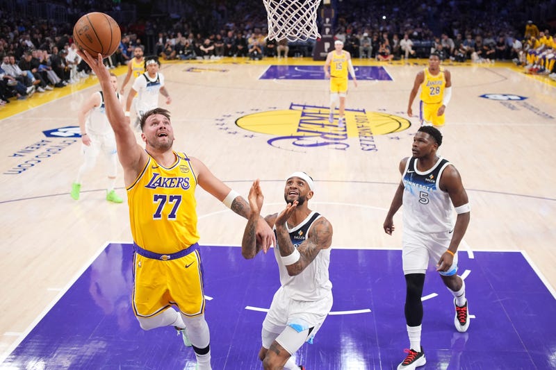 Timberwolves Lakers Basketball