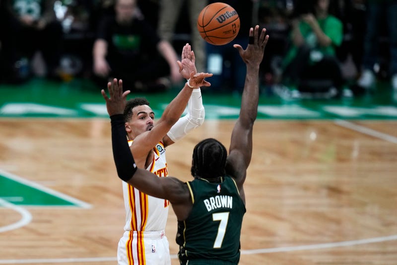 Hawks Celtics Basketball