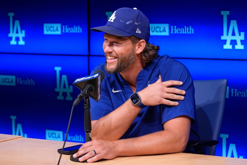 Dodgers Kershaw Baseball