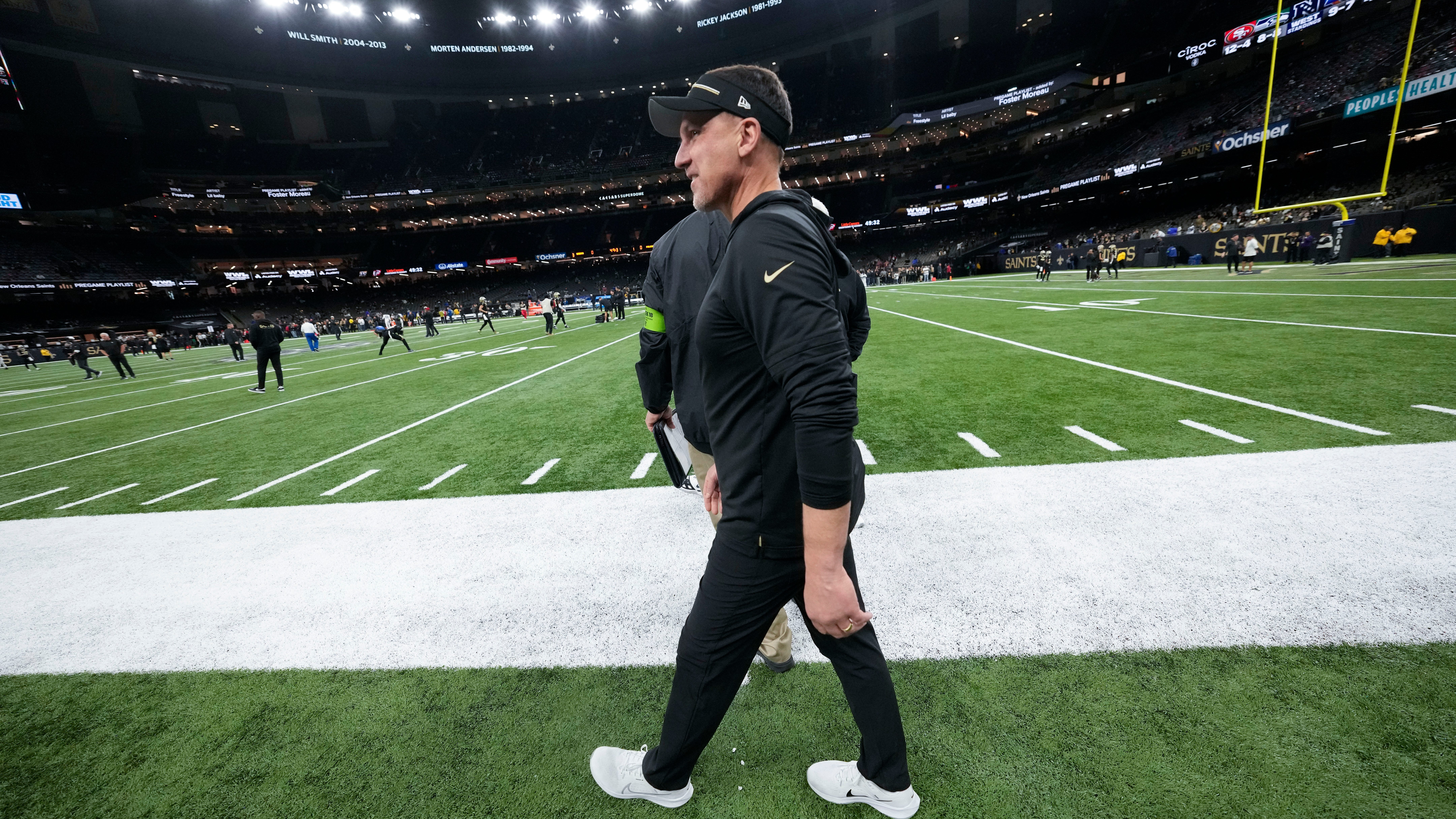 For Saints coach Dennis Allen, players' decision to score late vs. Atlanta was no mutiny