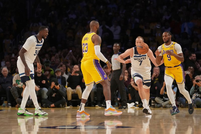 Timberwolves Lakers Basketball
