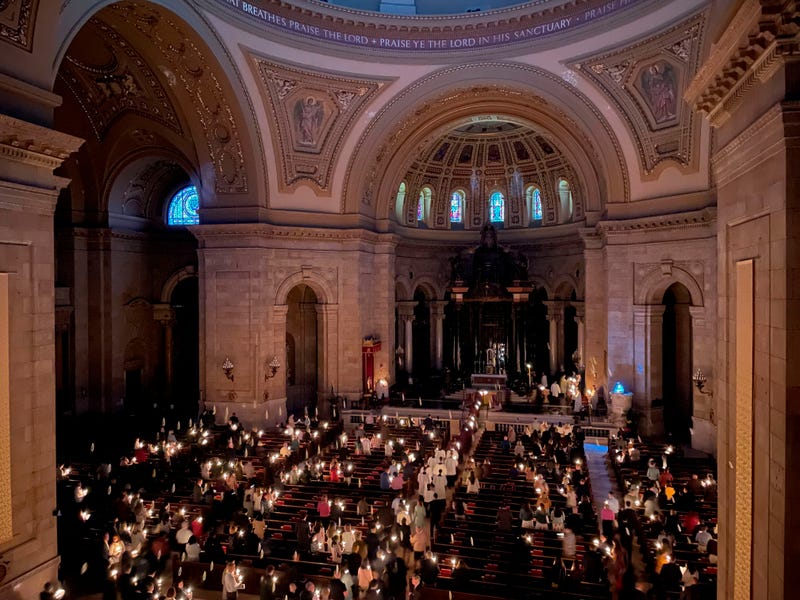 Virus Outbreak Easter Services