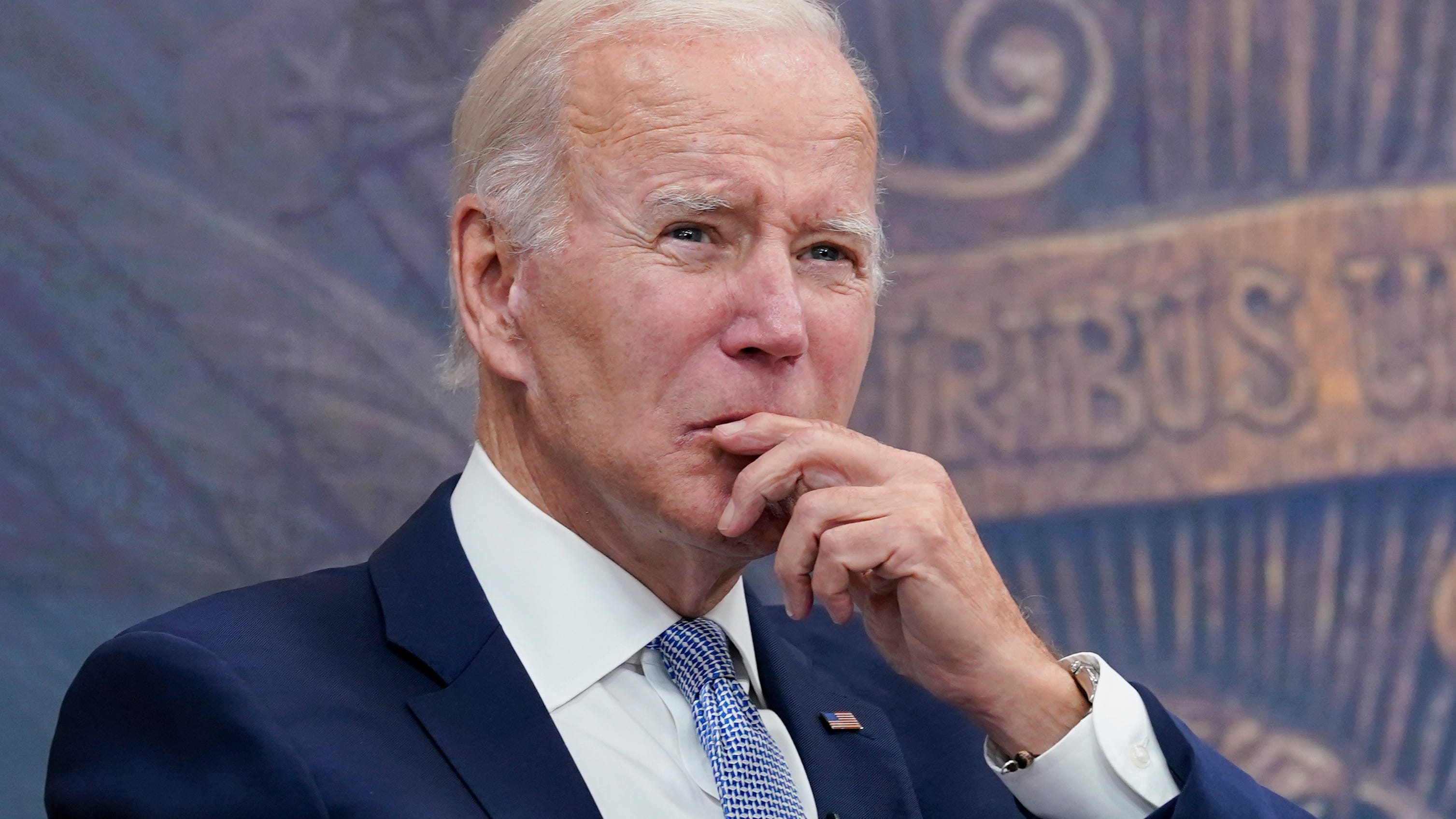 Biden shrugs off recession talk, talks up fighting inflation
