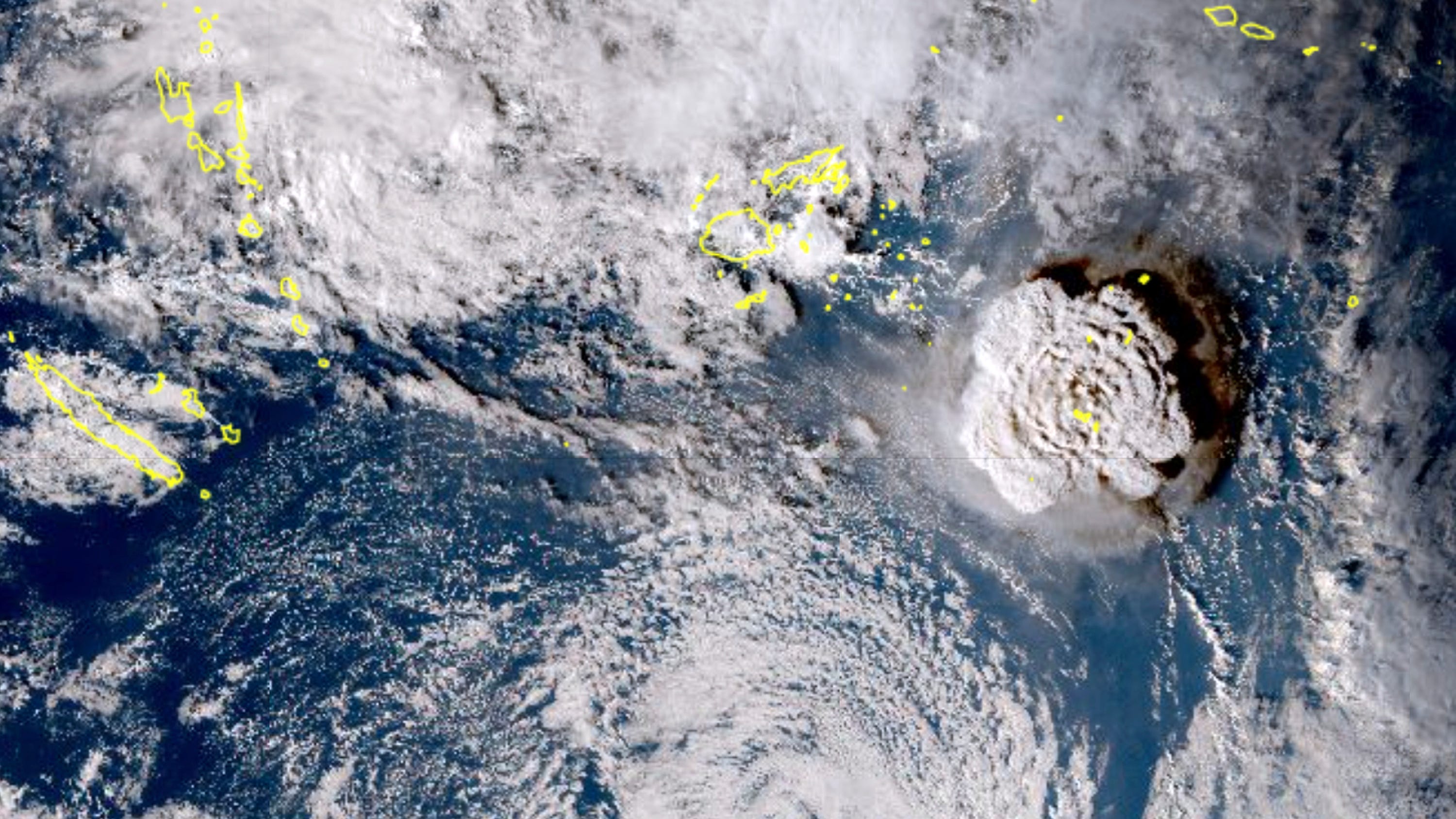 West Coast under tsunami advisory following Pacific eruption