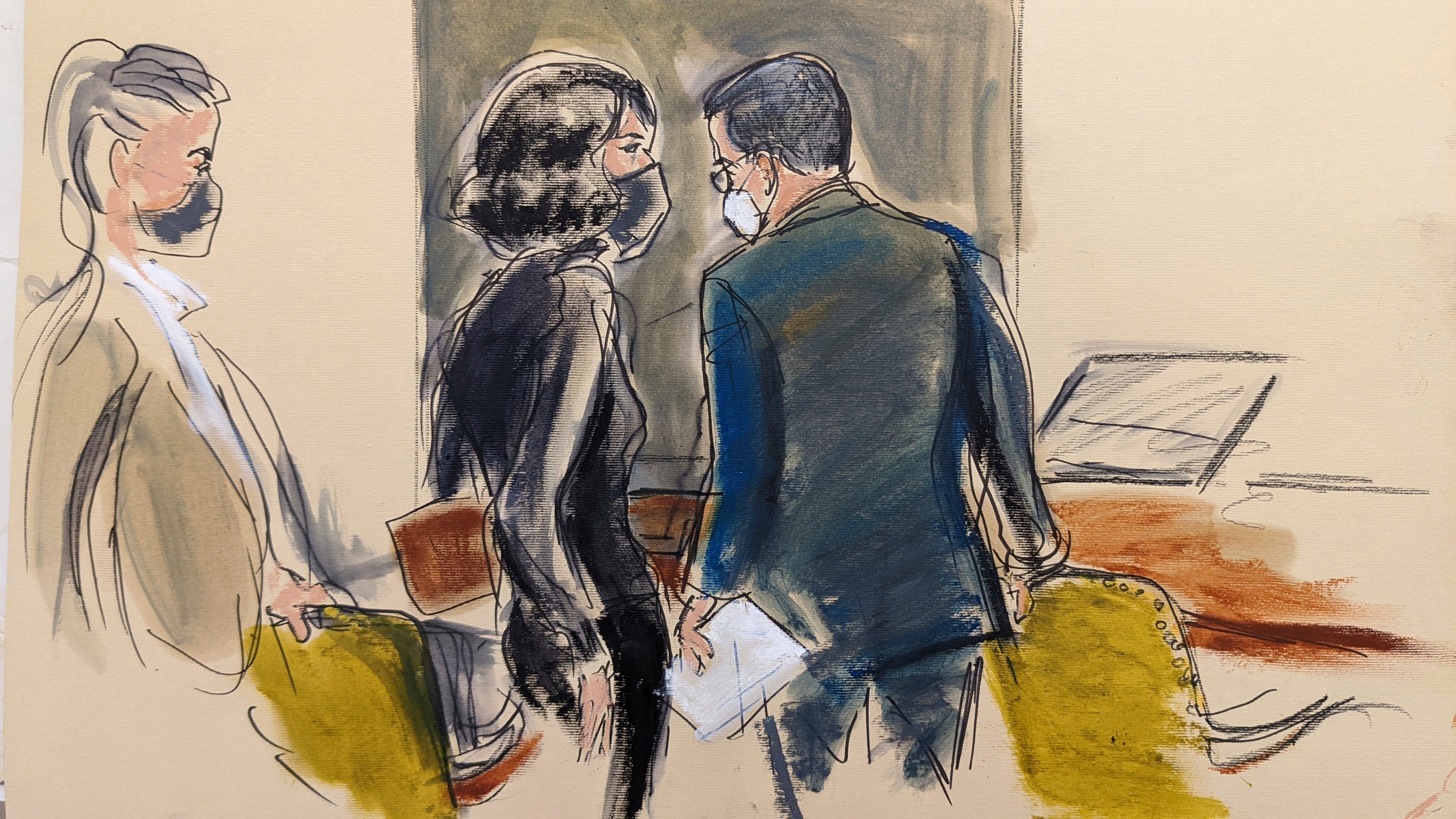 Maxwell trial jury finishes first full day of deliberations