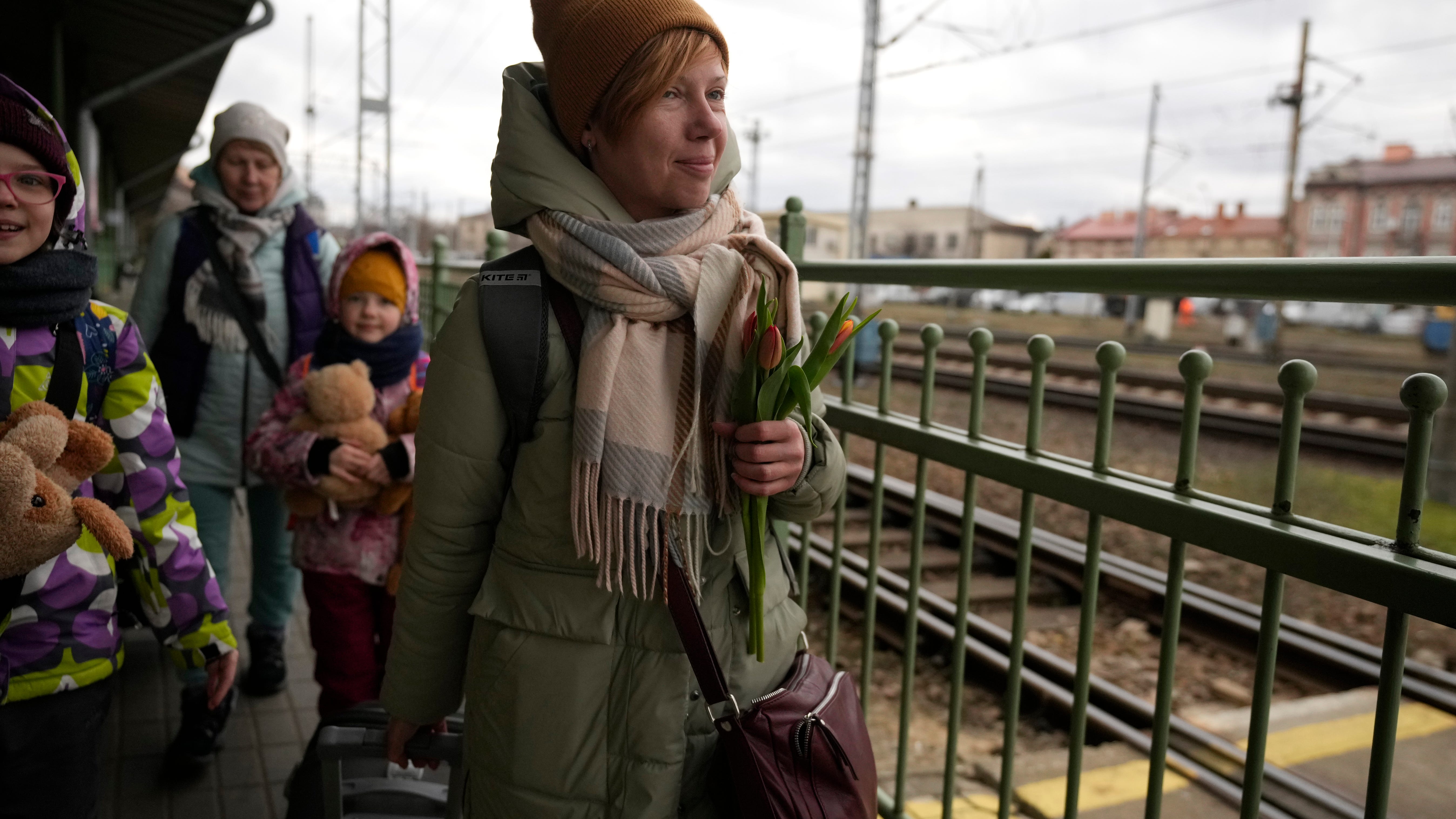 'Some kind of terrible dream' for Ukrainian women refugees