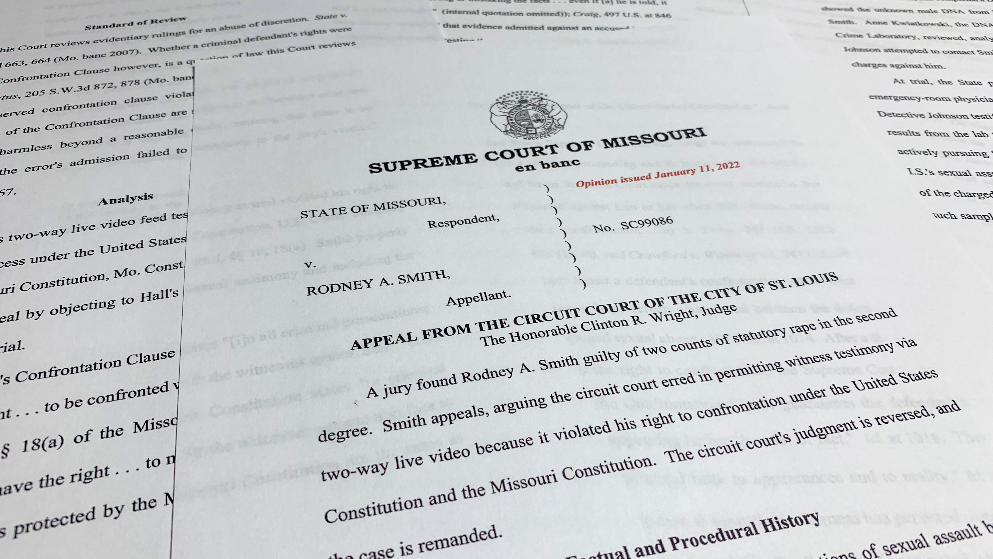 Ruling raises new questions about remote testimony in court