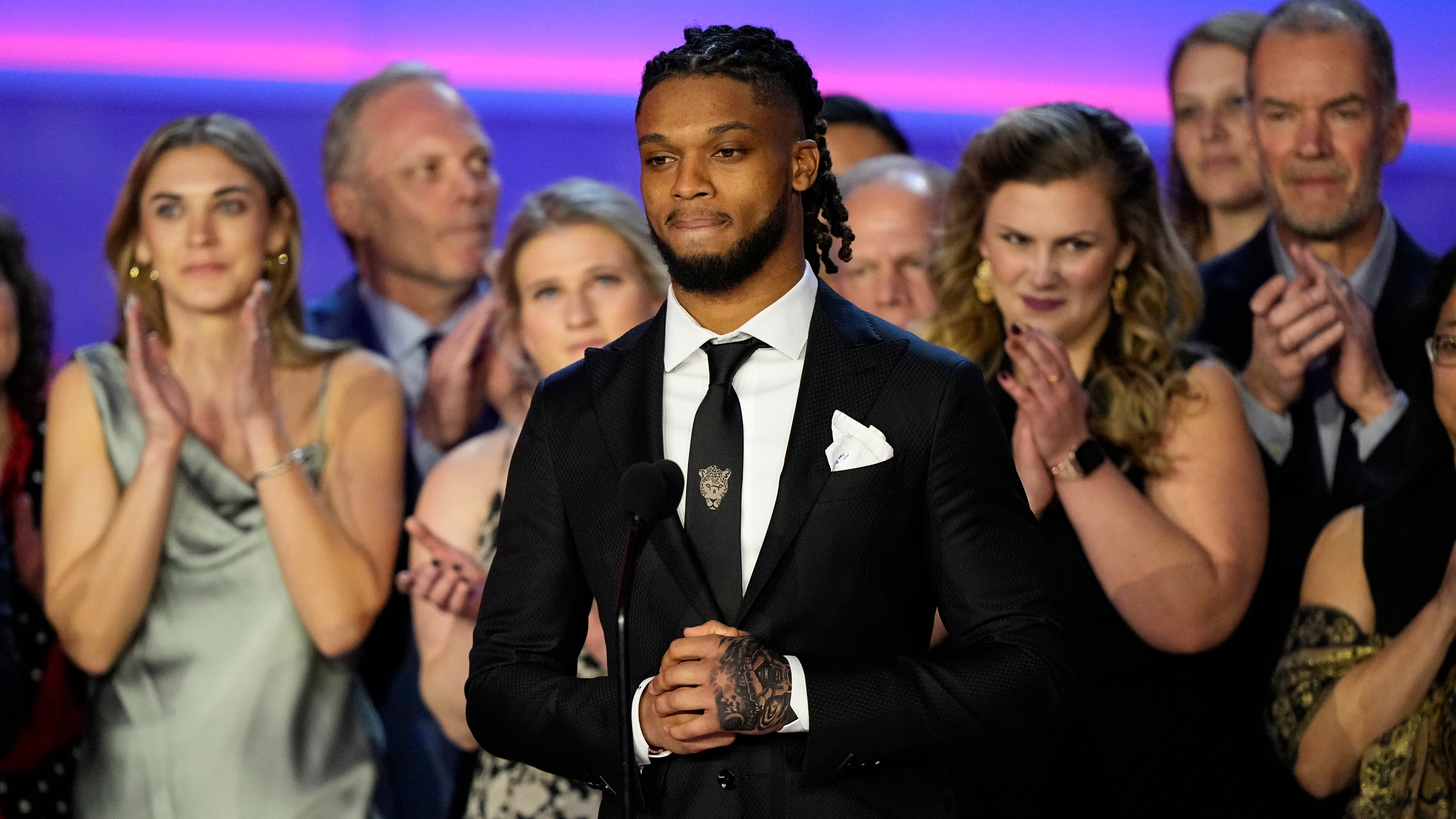 NFL Honors: Hamlin joins medical staff that saved his life