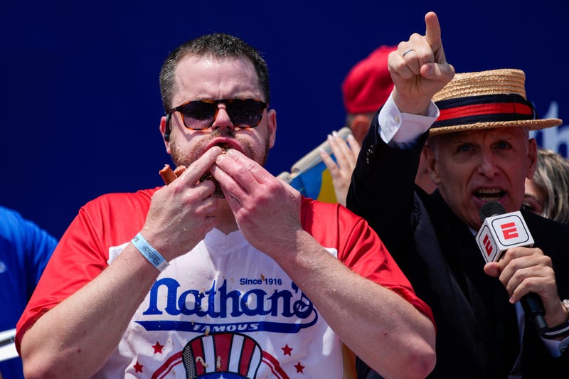 APTOPIX Fourth of July Hot Dog Contest