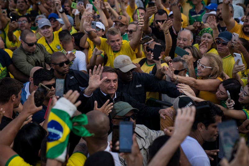 APTOPIX Brazil Bolsonaro Bicentennial