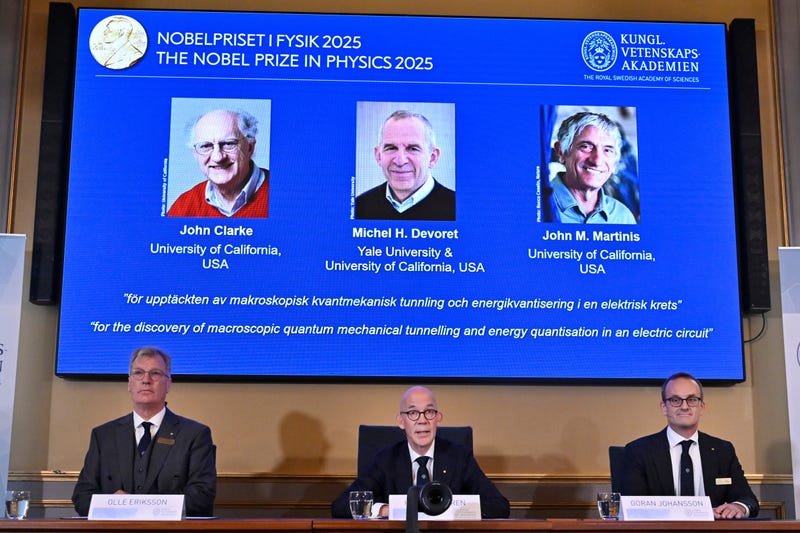 APTOPIX Nobel Physics