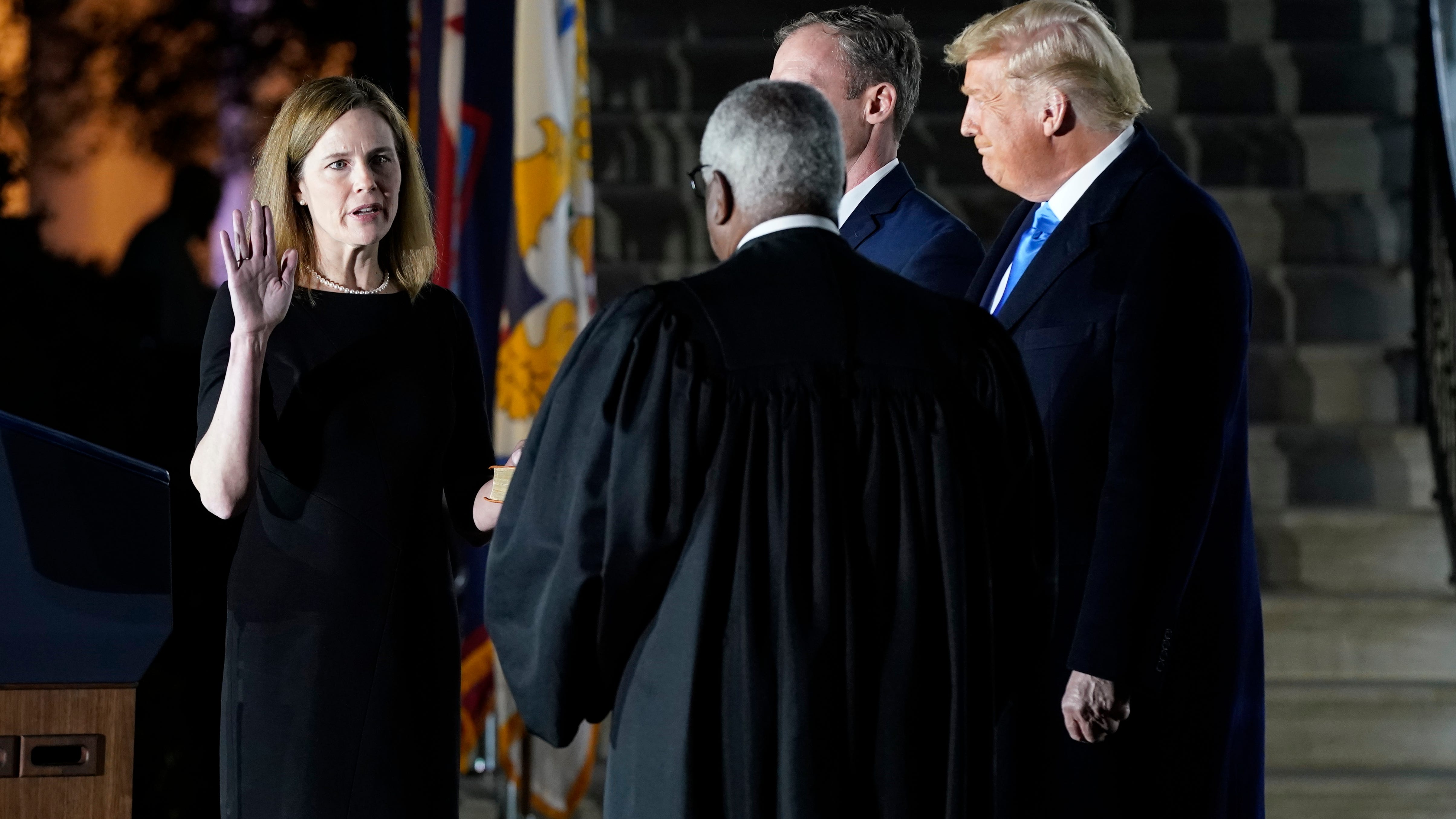 Barrett confirmed as Supreme Court justice in partisan vote