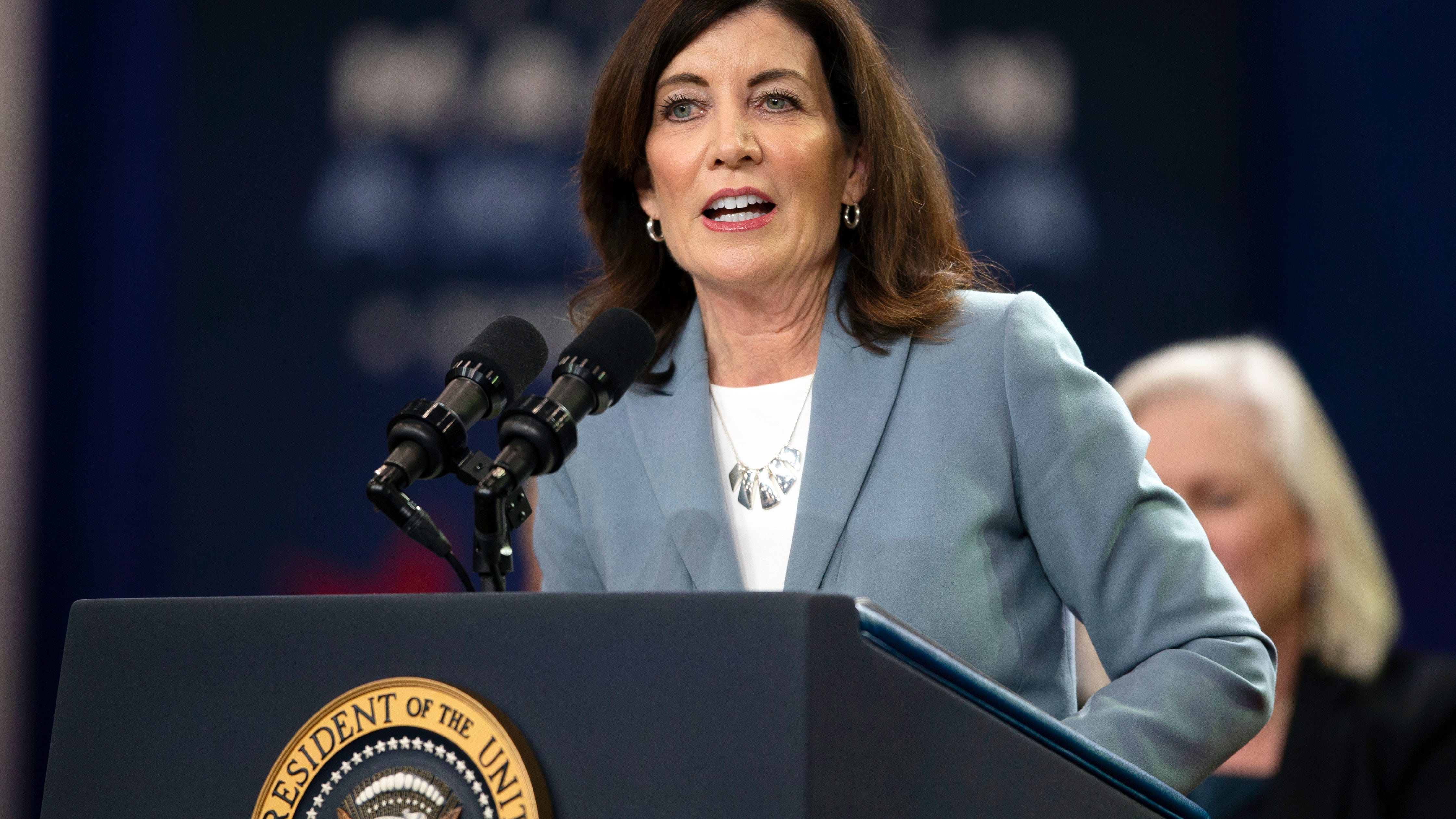 Democrats to boost Hochul in tight New York governor's race