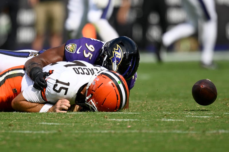 APTOPIX Browns Ravens Football