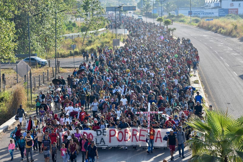APTOPIX Mexico Migrant Caravan