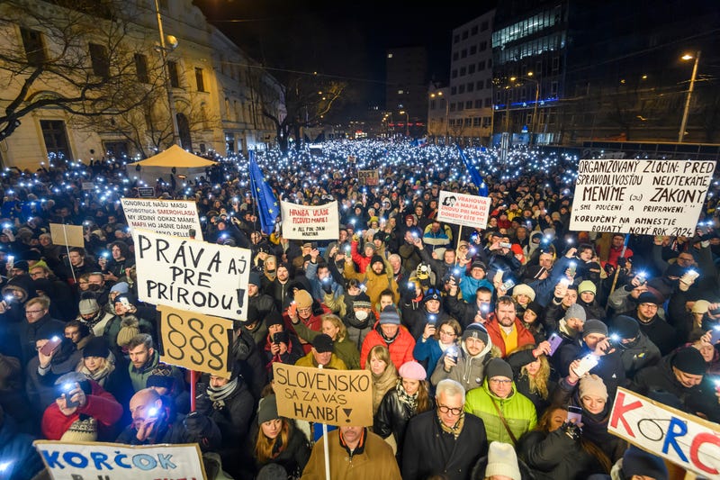 Slovakia Protest