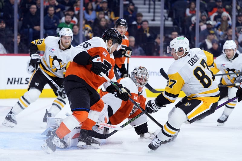 Penguins Flyers Hockey