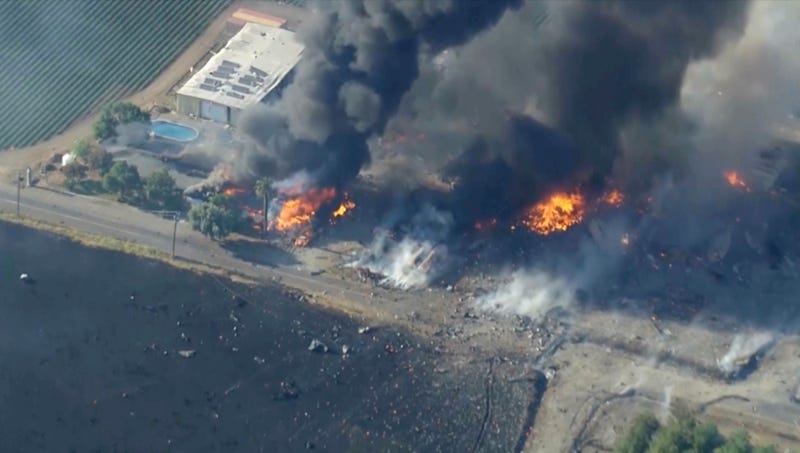 Fireworks Warehouse Explosion