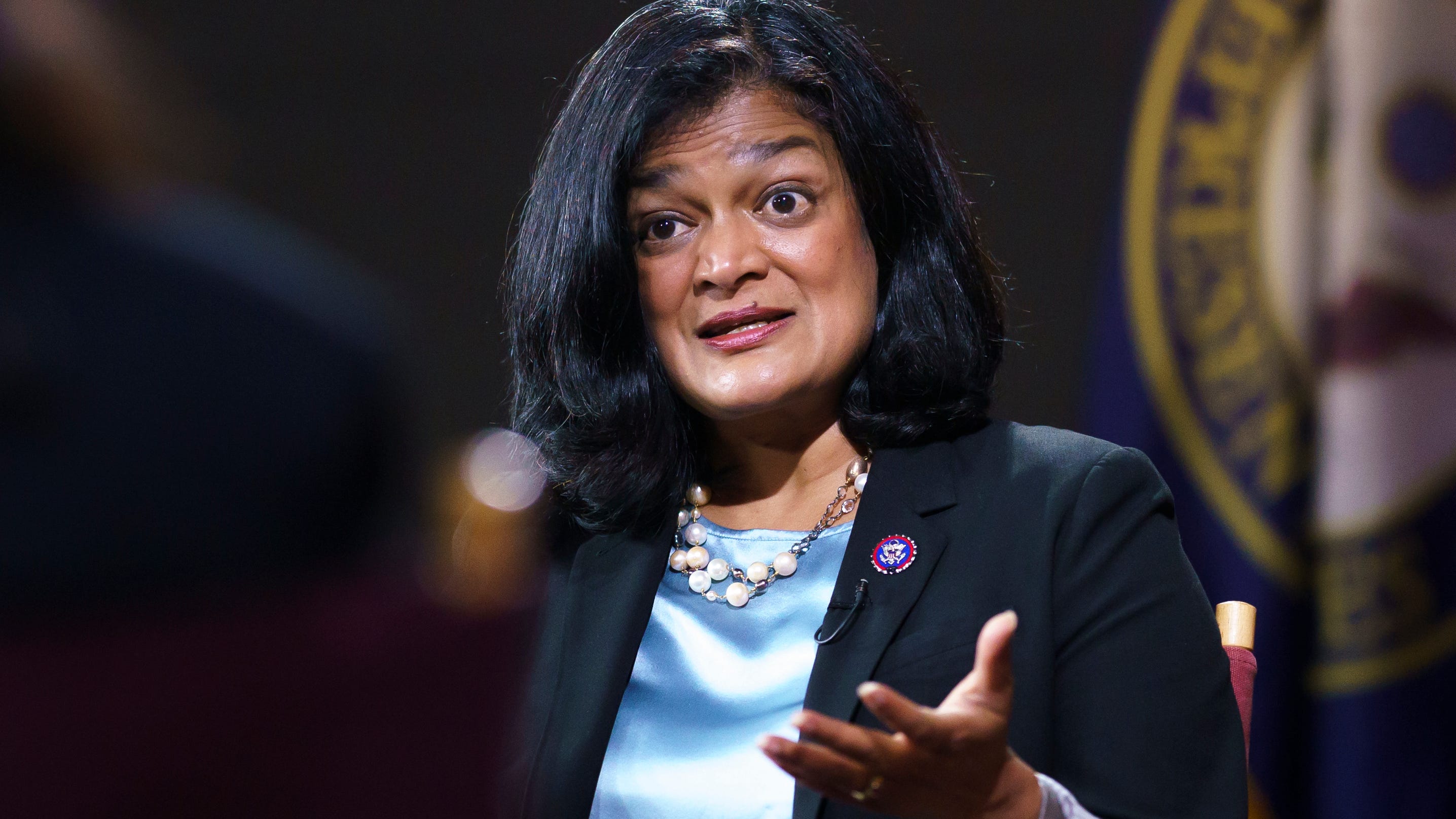 The AP Interview: Jayapal pushes Biden for $3T spending bill