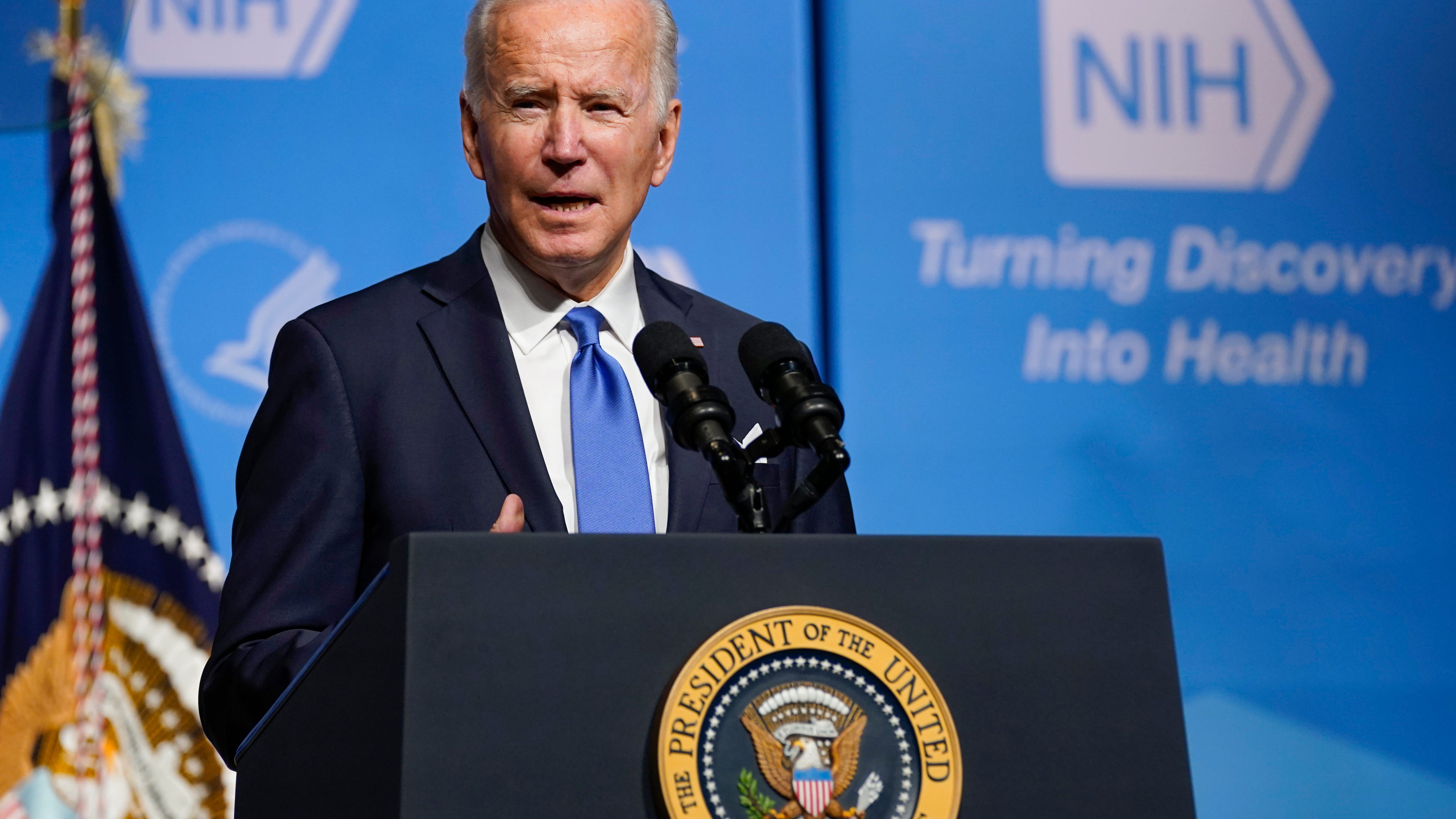 Pushing COVID-19 boosters, Biden says 'we need to be ready'