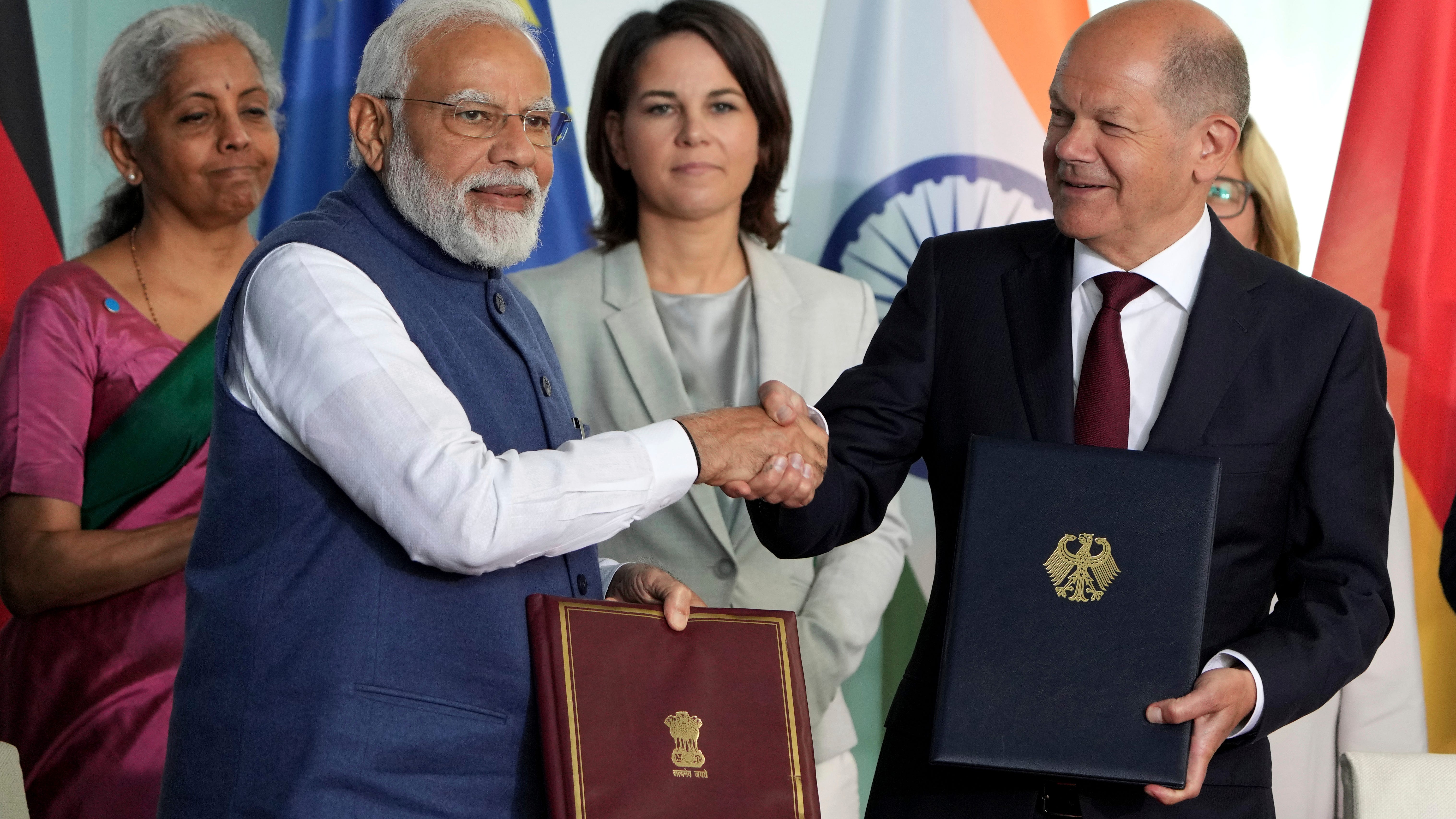 Germany, India sign $10.5B green development deal