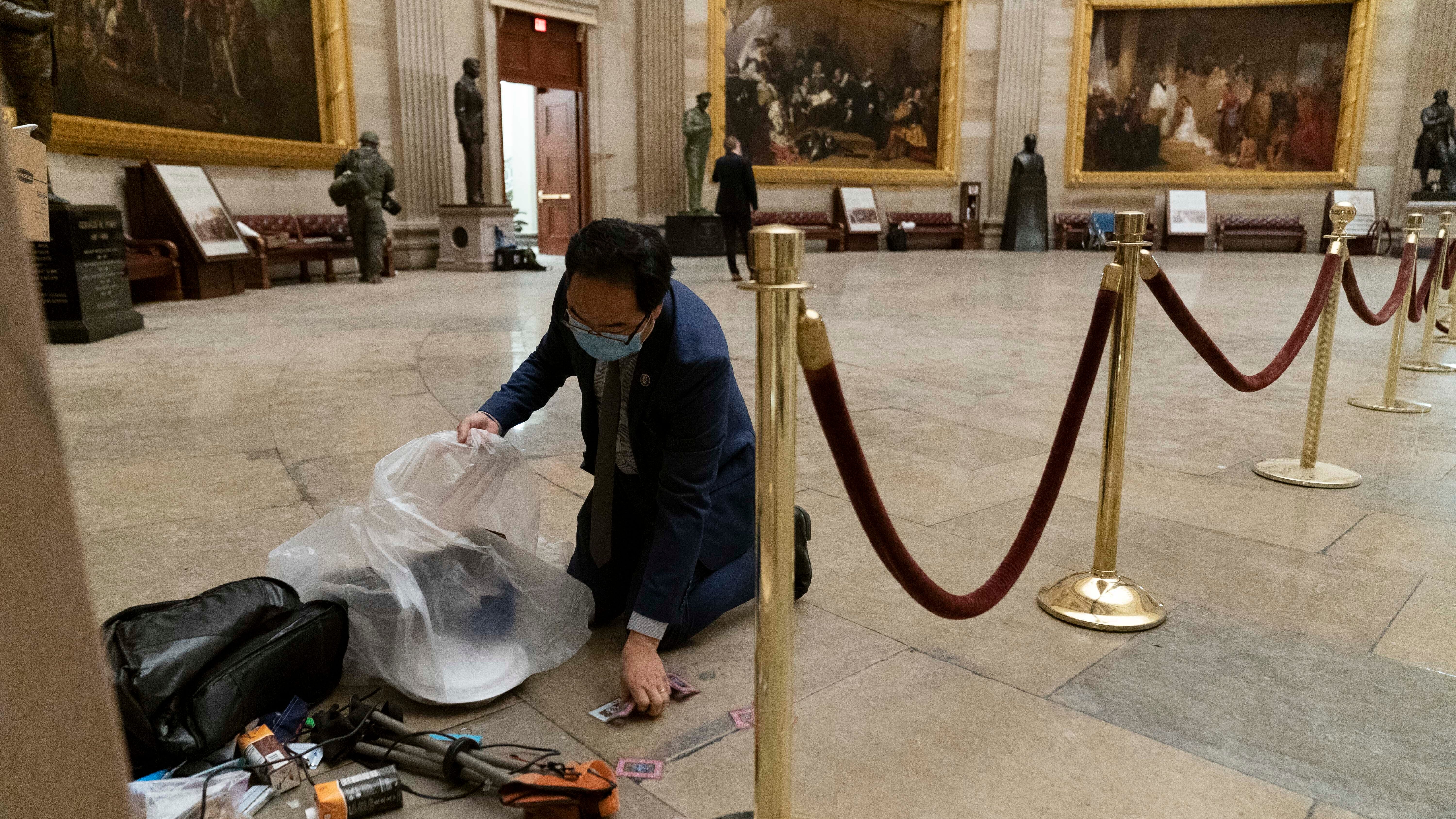 Chaos, violence, mockery as pro-Trump mob occupies Congress