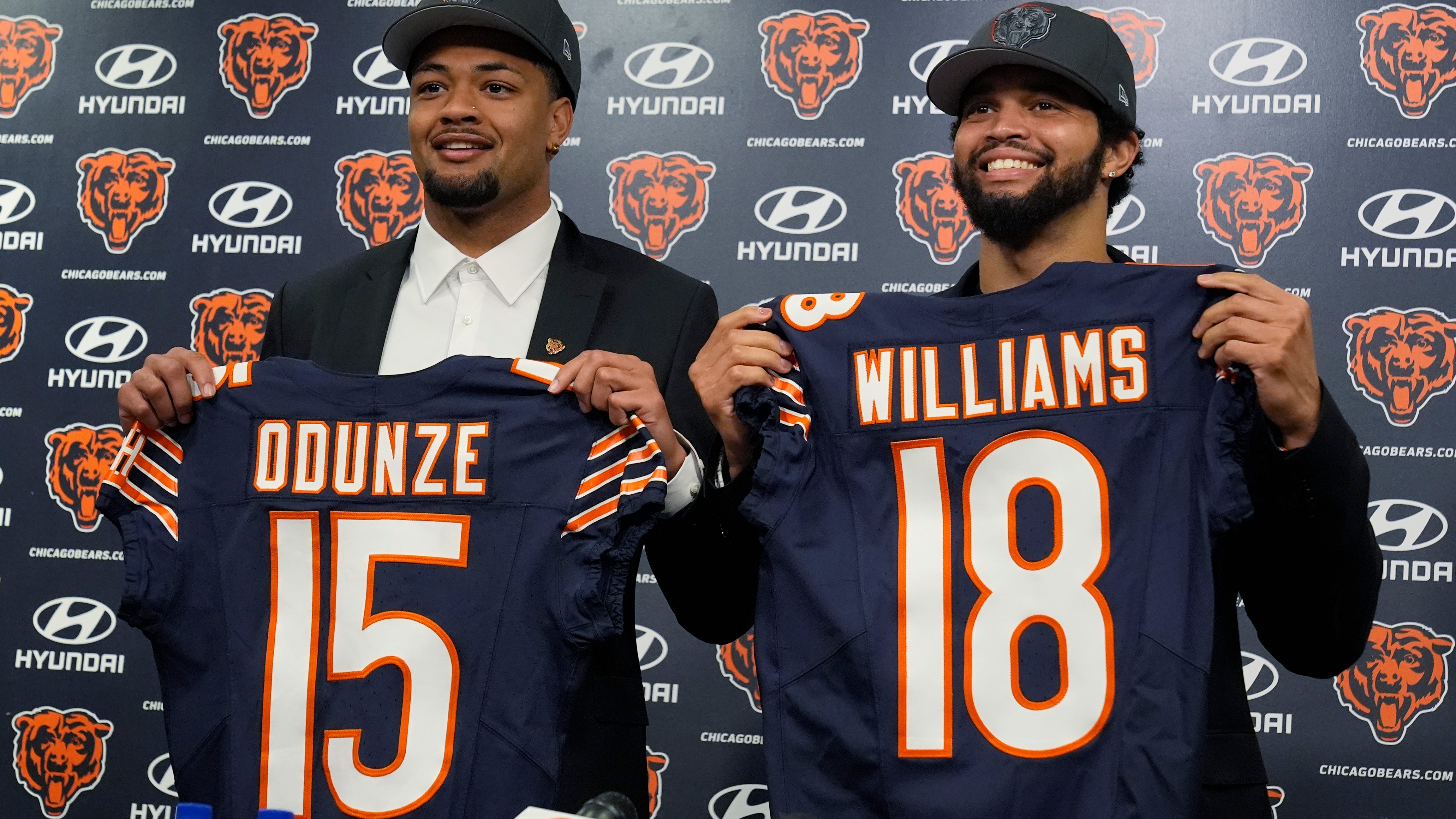 AP NFL draft grades: Bears earned highest mark after landing Caleb Williams and Rome Odunze