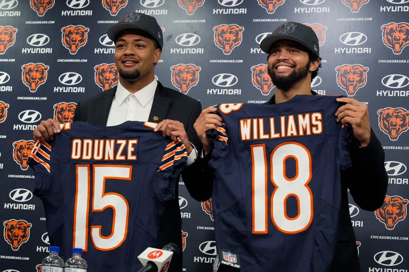 APTOPIX Bears NFL Draft Football