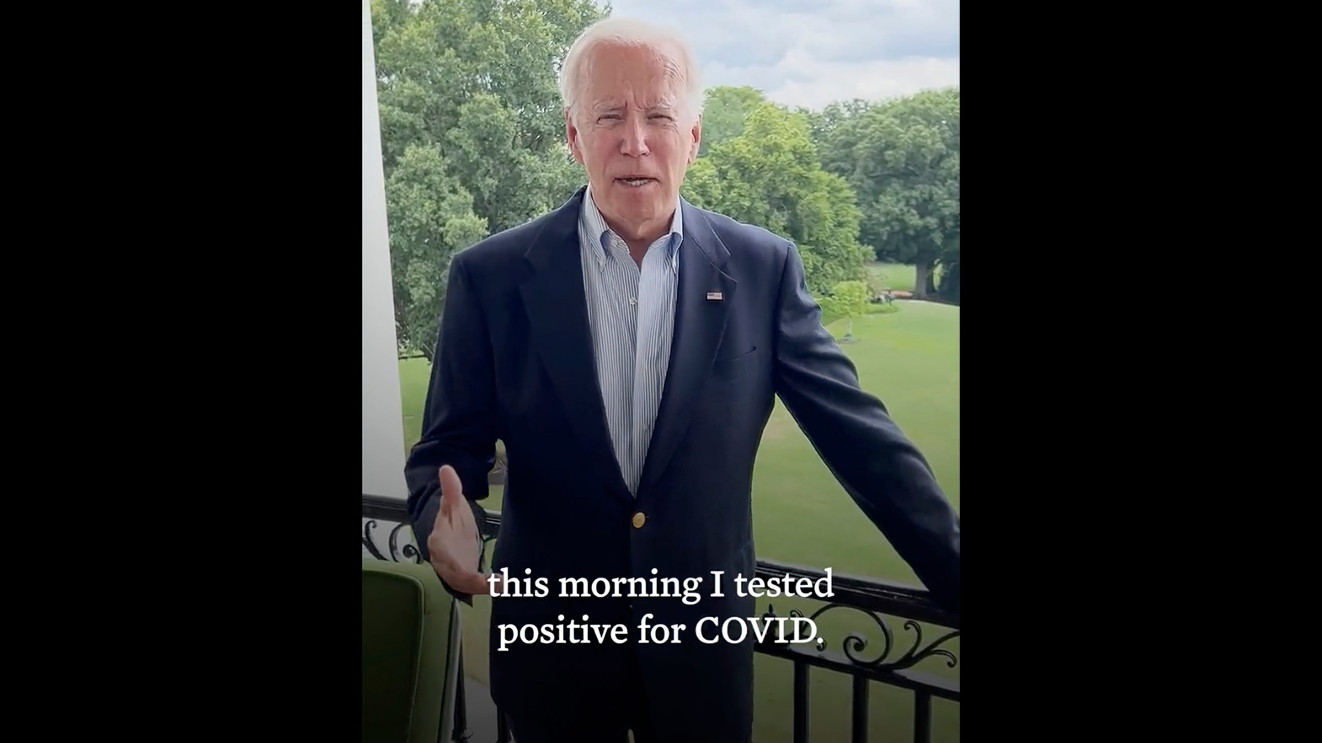 Biden tests positive for COVID-19, has 'very mild symptoms'