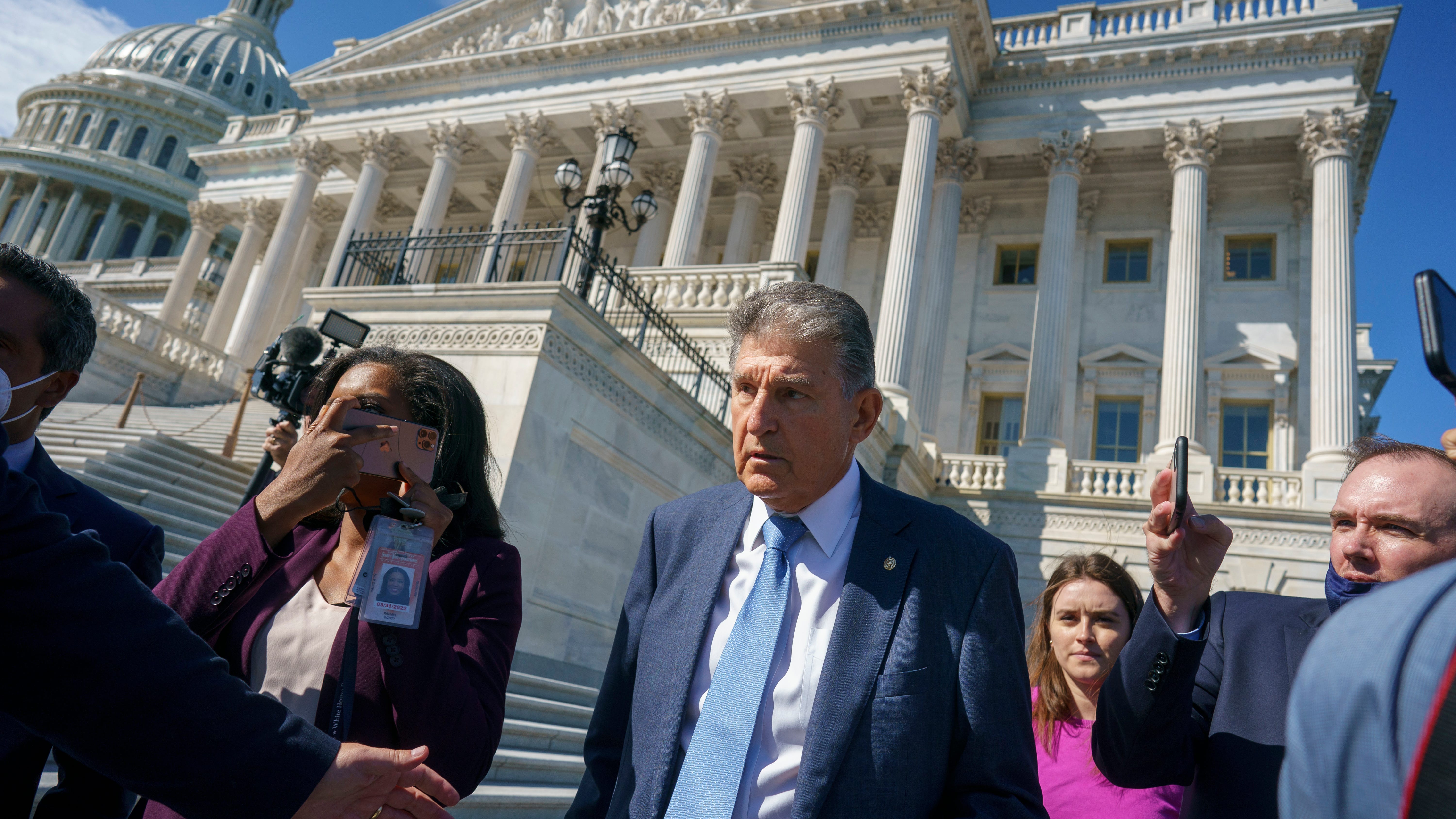 Biden can't budge fellow Dems with big overhaul at stake