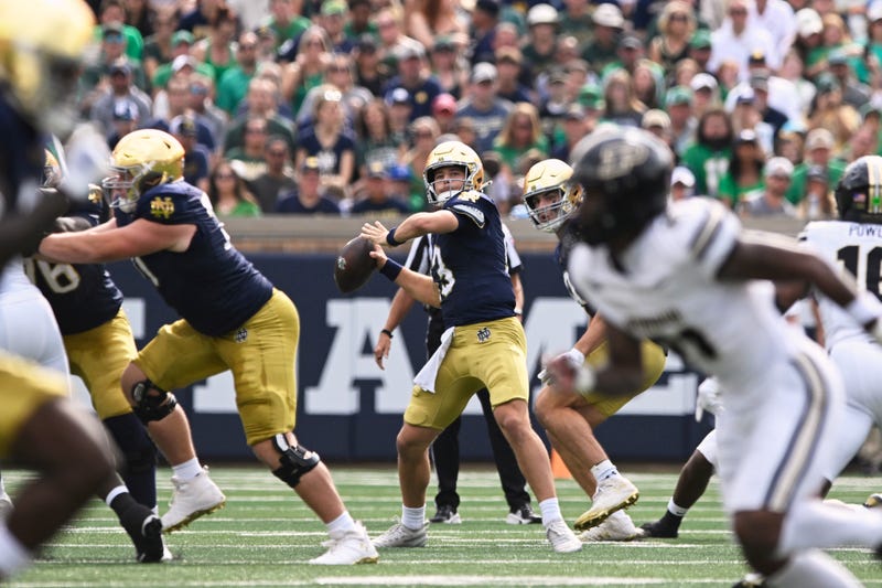 Purdue Notre Dame Football