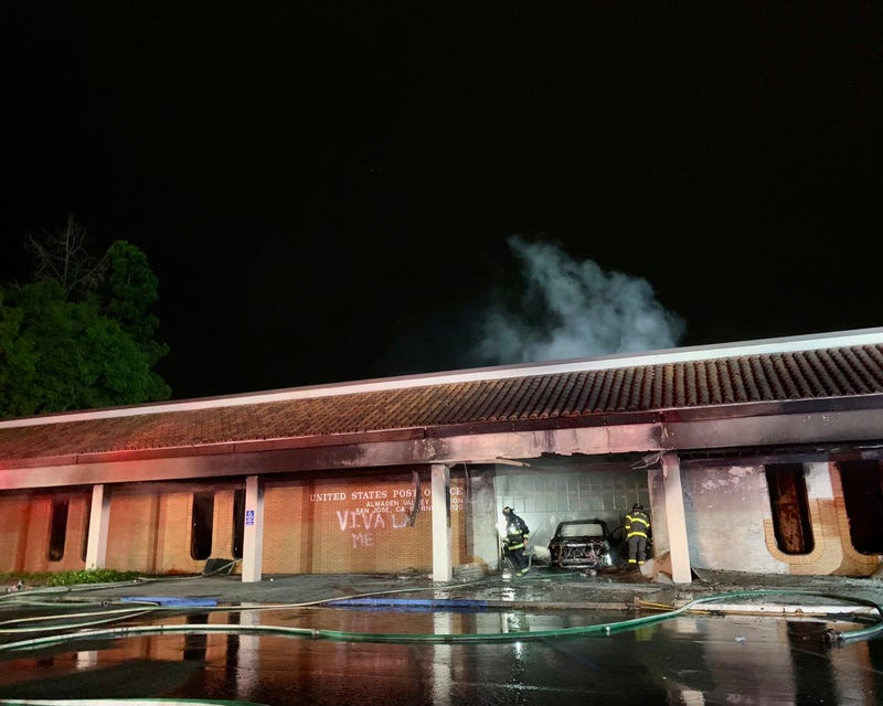 California Post Office Fire