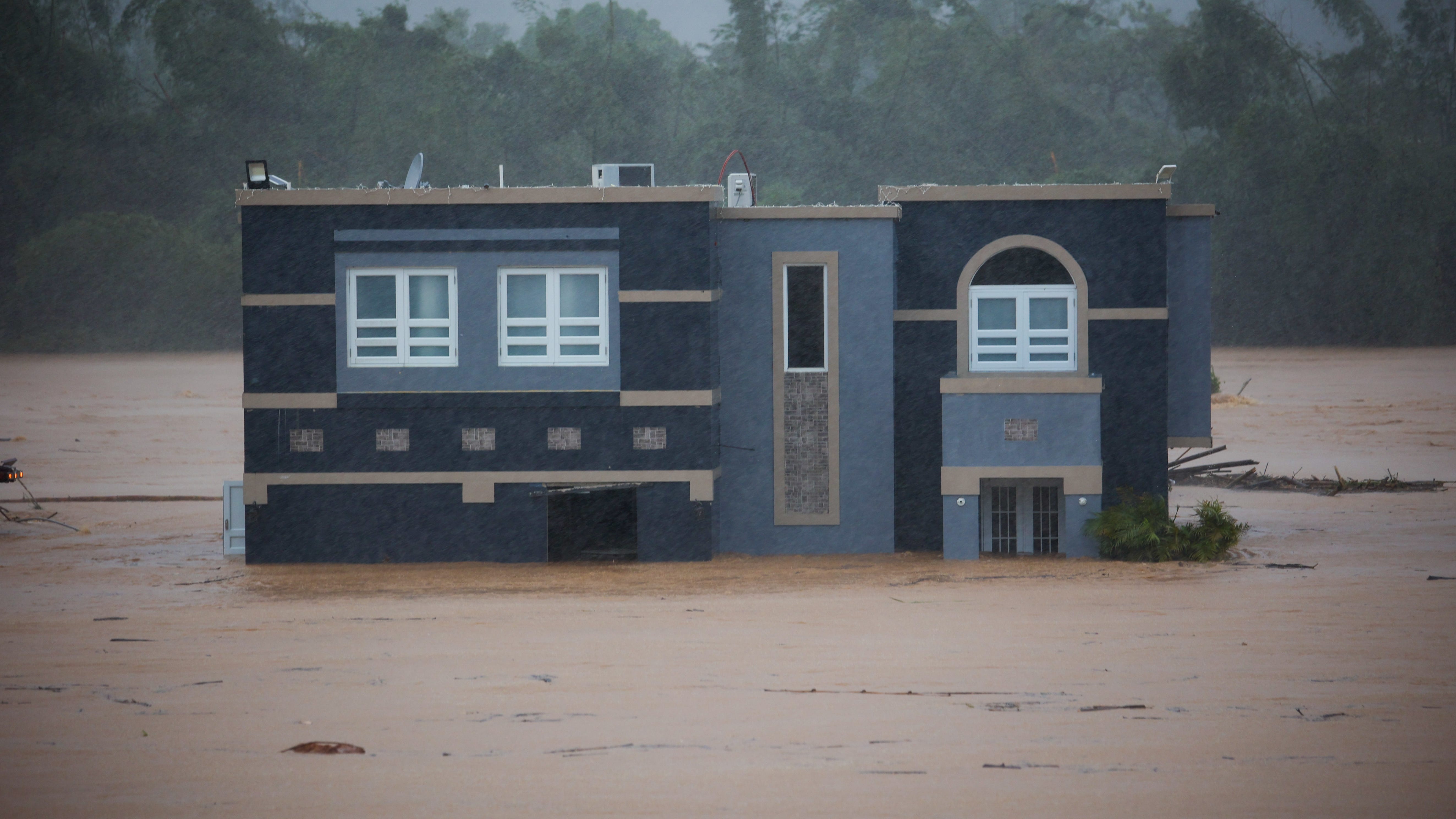 Hurricane Fiona rips through powerless Puerto Rico