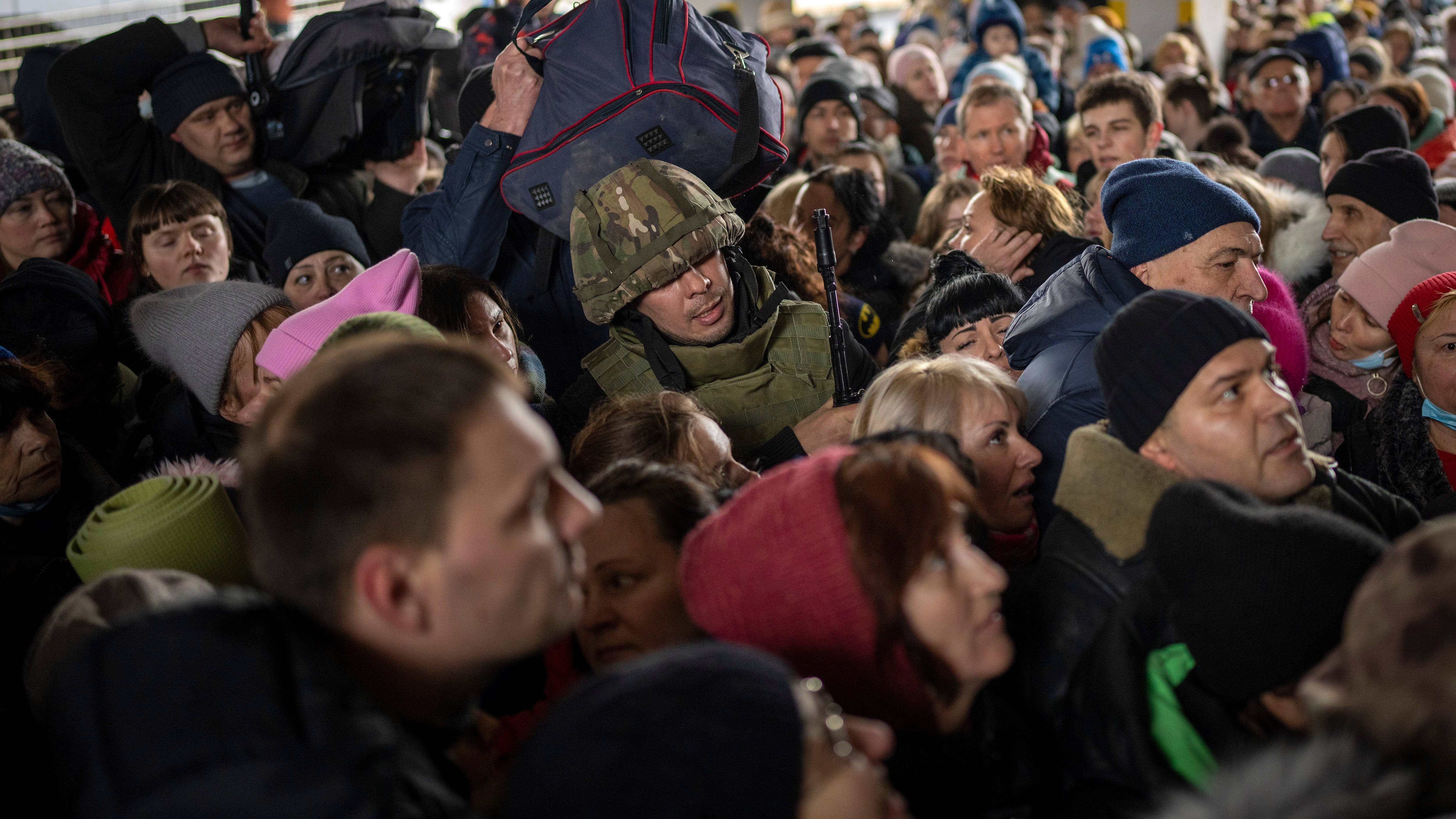 Russians take Ukraine nuclear plant; no radiation after fire
