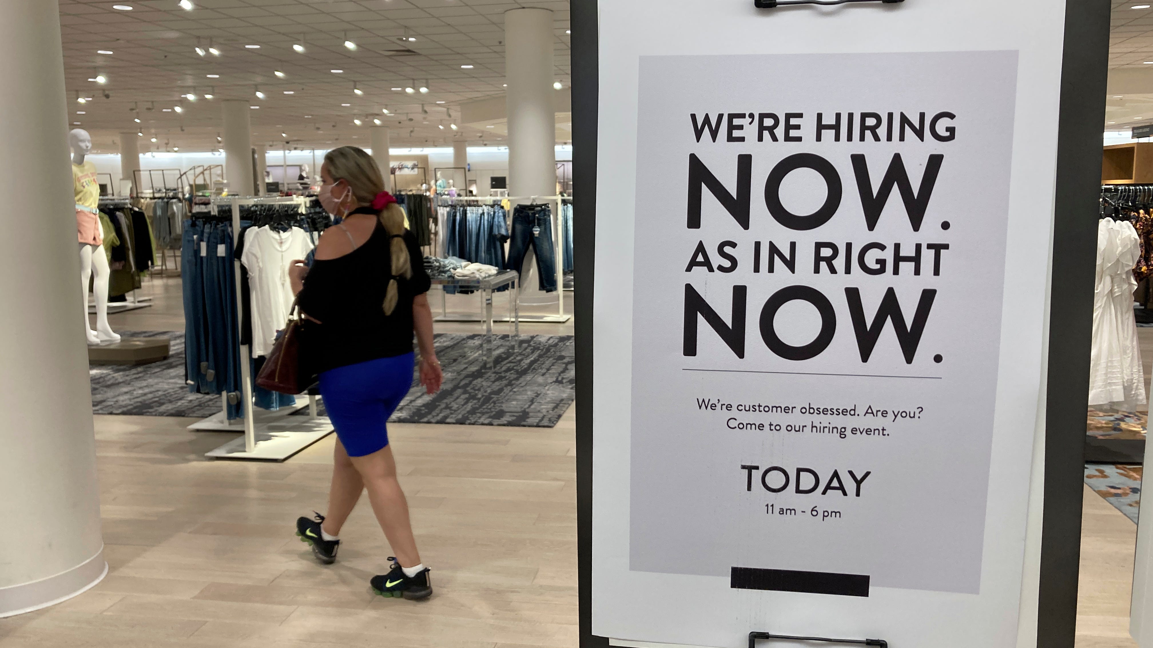 Delta variant and worker shortage keep a lid on job growth