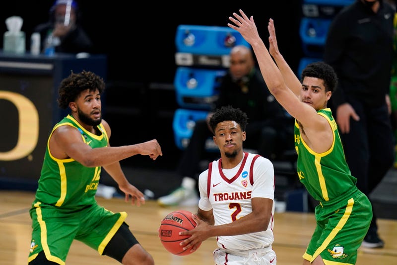 NCAA Oregon USC Basketball
