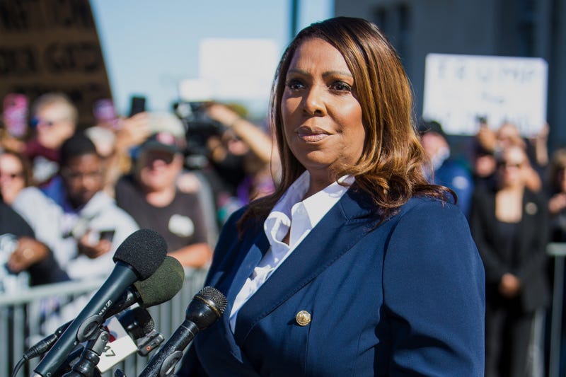 APTOPIX Justice Department Letitia James