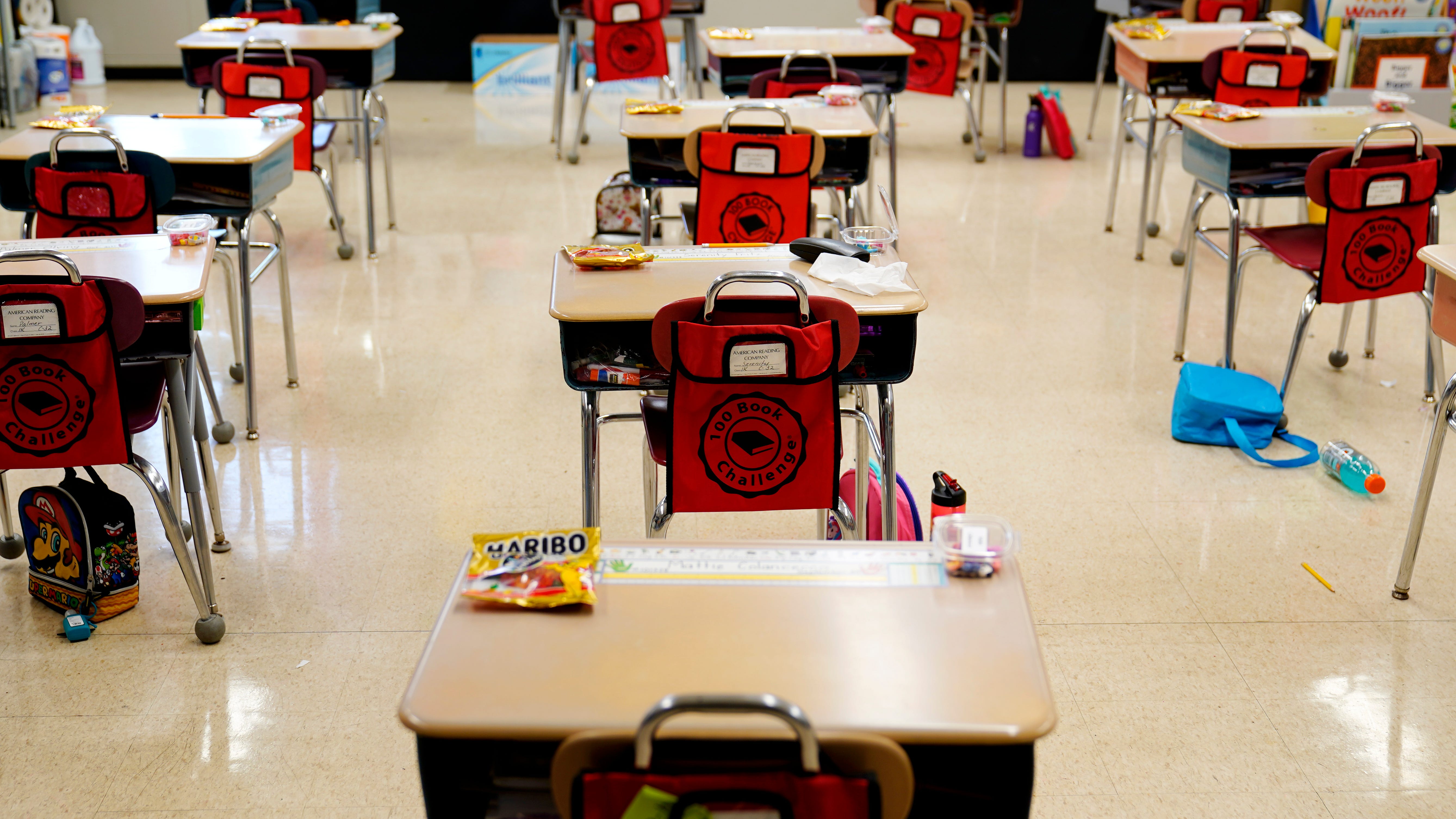 Vaccinated teachers and students don't need masks, CDC says