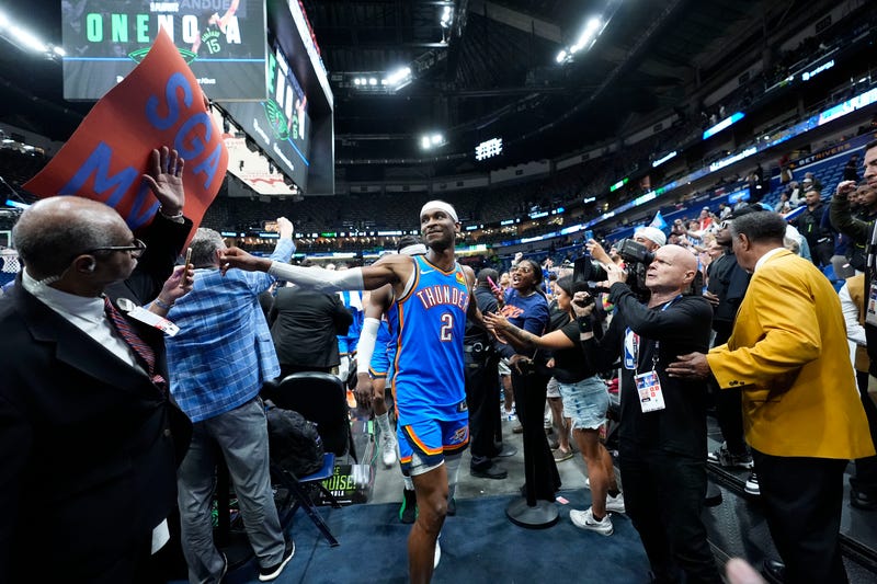 APTOPIX Thunder Pelicans Basketball