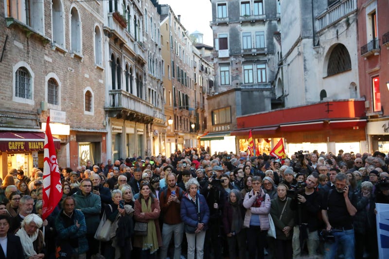 Italy La Fenice Protest