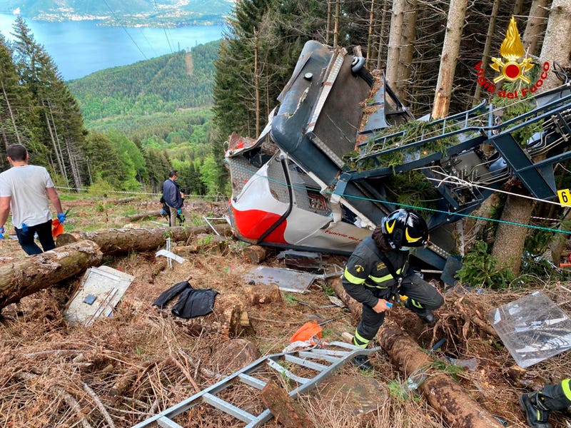 APTOPIX Italy Cable Car Deaths