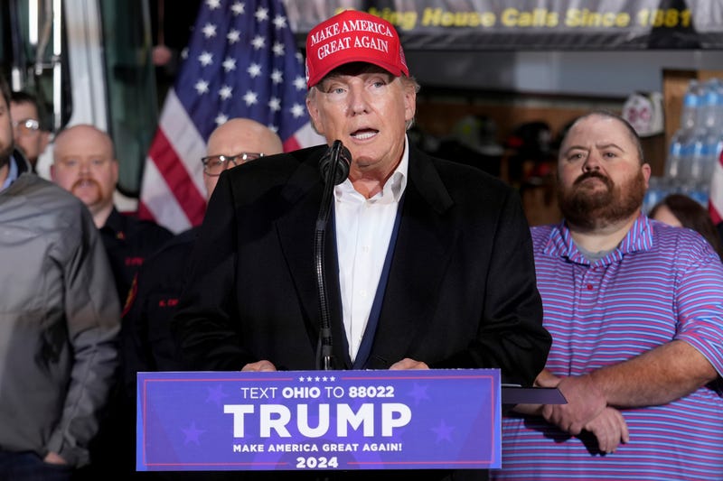 Trump Train Derailment Ohio
