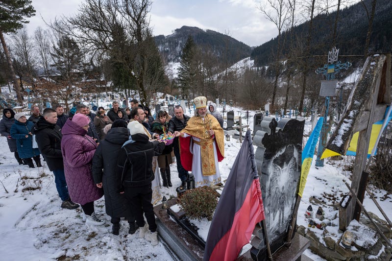 APTOPIX Russia Ukraine War Christmas