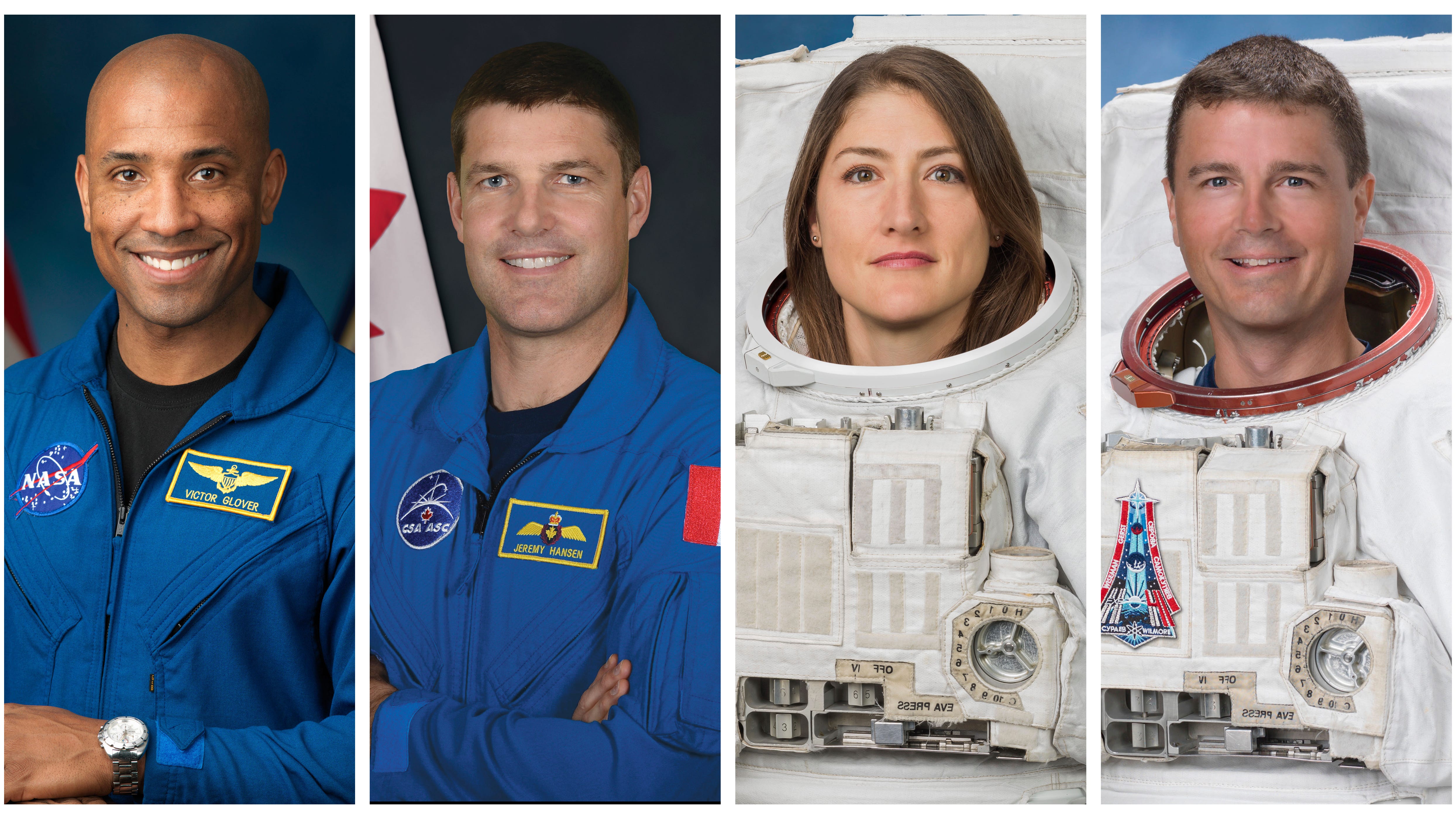 NASA's 1st moon crew in 50 years includes 1 woman, 3 men