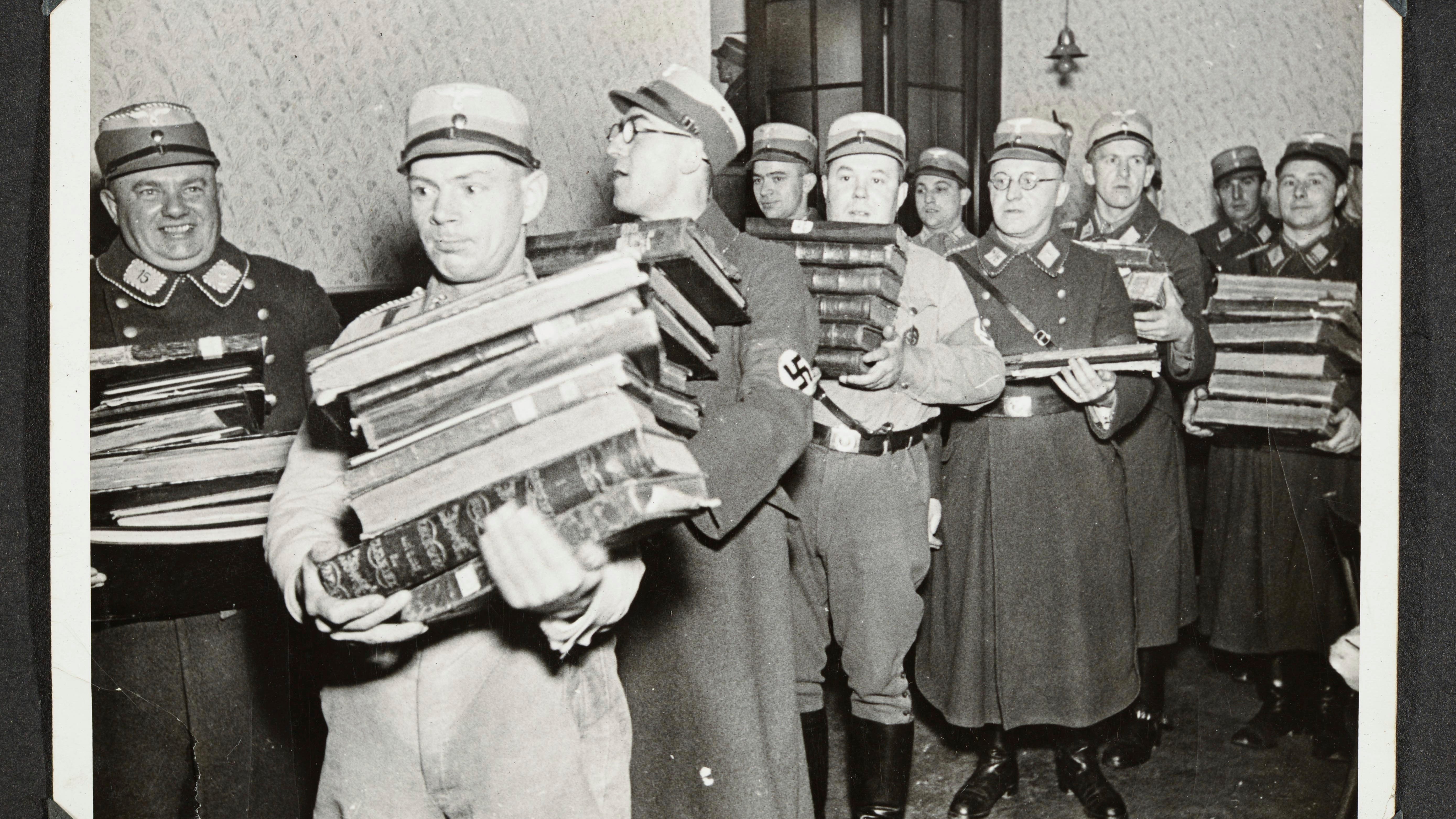 Newly discovered photos show Nazi Kristallnacht up close